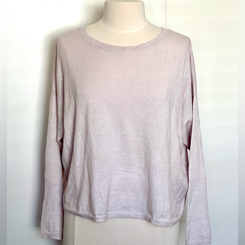 Eileen Fisher lightweight linen sweater